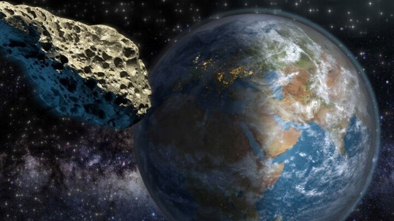 Este asteroide "mataplanetas" estaba escondido tras un destello solar, y su órbita se cruza con la Tierra