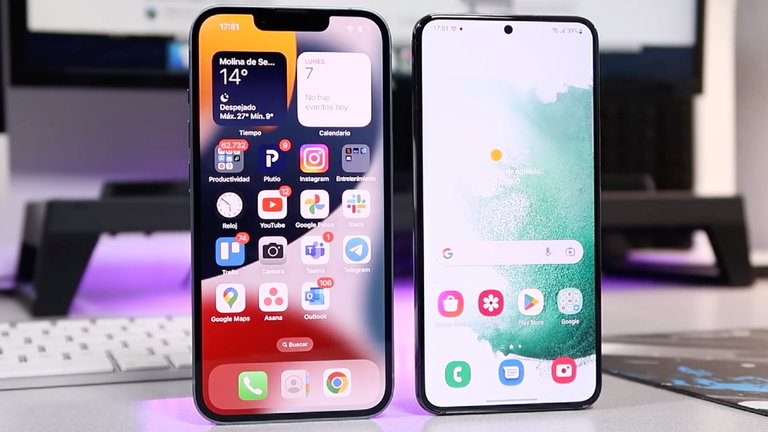 iPhone 14 vs Samsung Galaxy S22: comparamos frente a frente a los grandes titanes de la gama alta