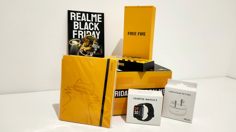 Sorteo especial Black Friday: participa gratis y llévate estos 5 productos realme de edición limitada