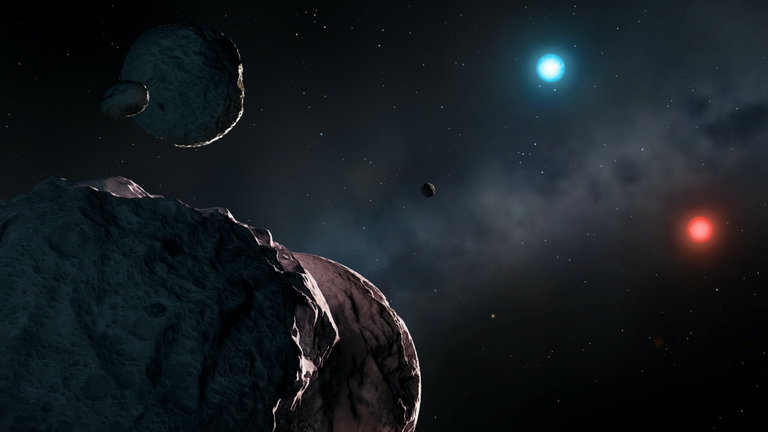 Estrellas ancianas con planetas muertos a su alrededor: descubren nuestro futuro en el eje de la Vía Láctea