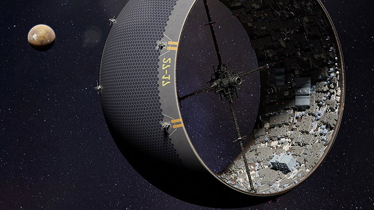 Construir una ciudad en un asteroide es posible, pero necesitamos esta armadura de nanofibras de carbono