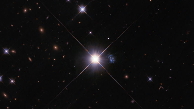 ¡Cucú!: esta galaxia tiene nombre de juego infantil y ha sido descubierta por el telescopio Hubble de la NASA
