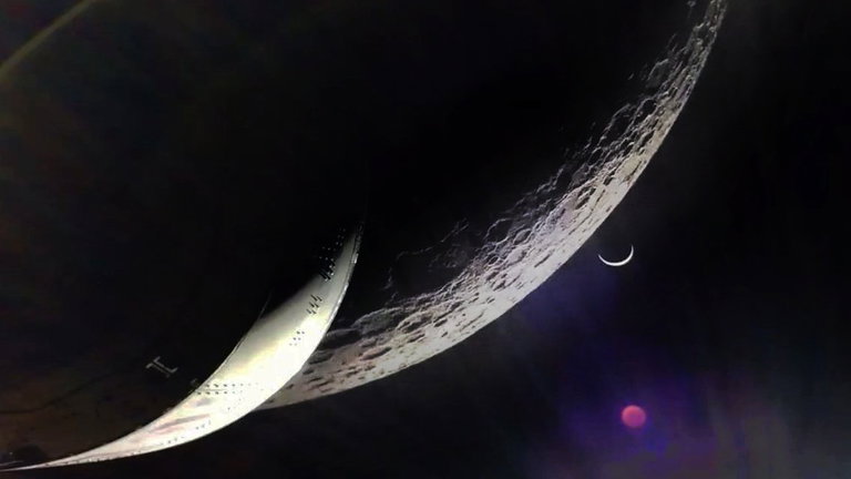 Orion "besa" la Luna en estas nuevas y espectaculares imágenes de la misión Artemis I de la NASA