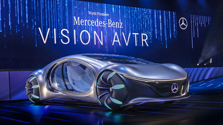 Este Mercedes inspirado en Avatar es el coche "alien" más espectacular que has visto