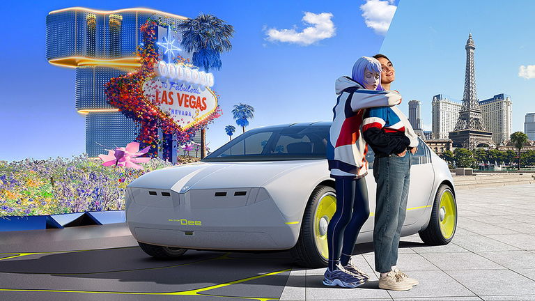 BMW presenta su último prototipo: cambia de color en tiempo real y conversa contigo