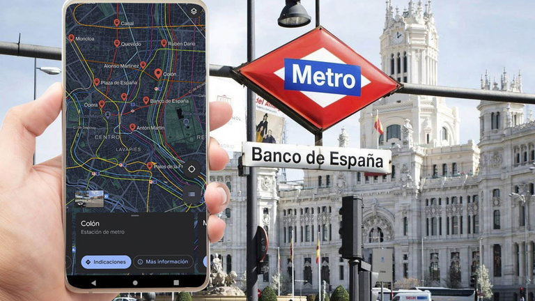 Cómo consultar los horarios del metro con Google Maps