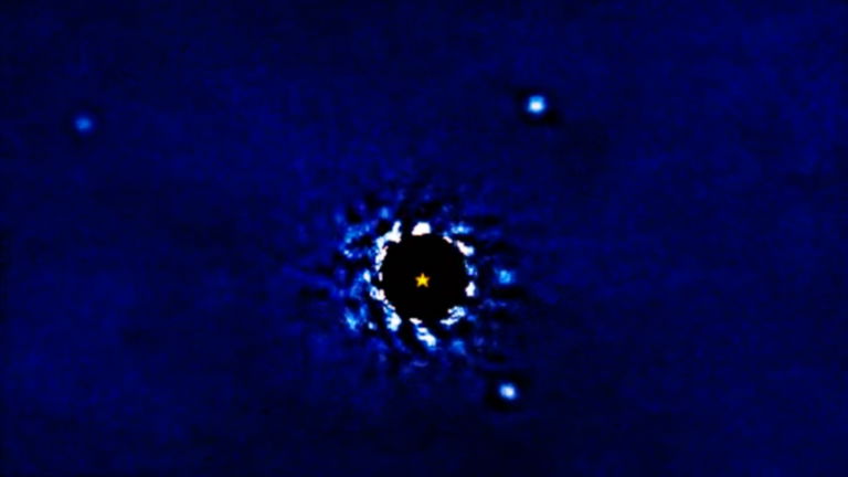 Así bailan cuatro planetas alrededor de su estrella, en un increíble vídeo sin precedentes