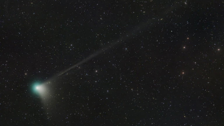 Todo listo para la llegada del cometa verde: necesitarás unos prismáticos y mucha suerte