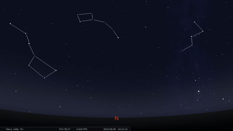 Como localizar la Estrella Polar en el cielo en 2 pasos fáciles