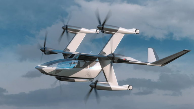 La compañía ASX tiene la aeronave eléctrica del futuro: cabinas intercambiables y robots sobre ruedas