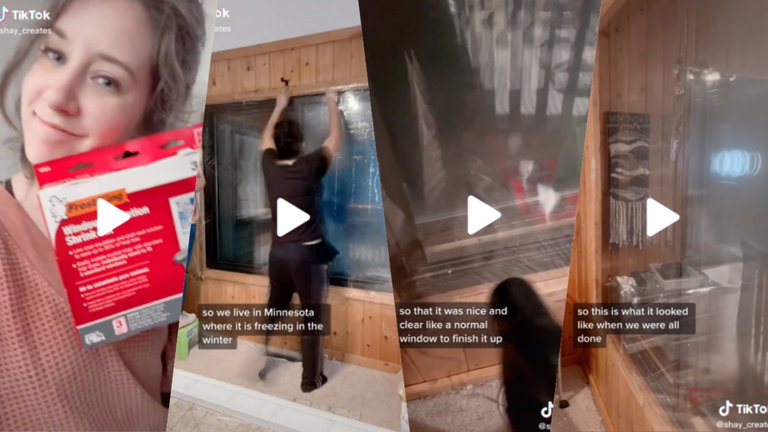 Este es el método viral que arrasa en TikTok para proteger tu casa del frío, y es realmente barato