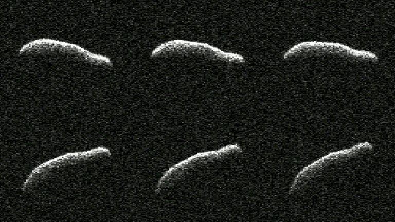 La NASA ha descubierto un asteroide de lo más inusual: tiene forma de churro y el tamaño de un rascacielos