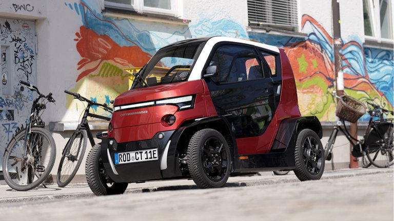 Se acabaron los problemas para aparcar: este nuevo coche eléctrico es capaz de encogerse y cambiar de forma