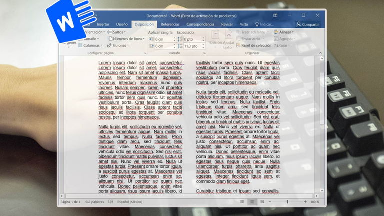 Cómo hacer columnas en Word paso a paso