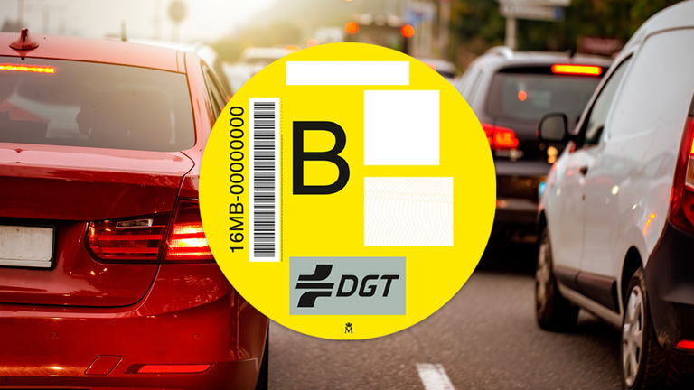 Coches con etiqueta B: restricciones para circular por España