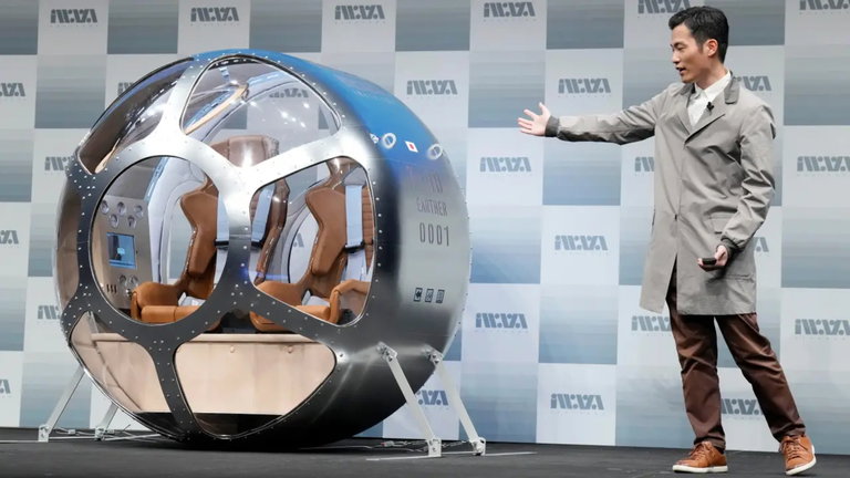 Una empresa japonesa quiere llevarte al espacio con estos particulares globos voladores de metal