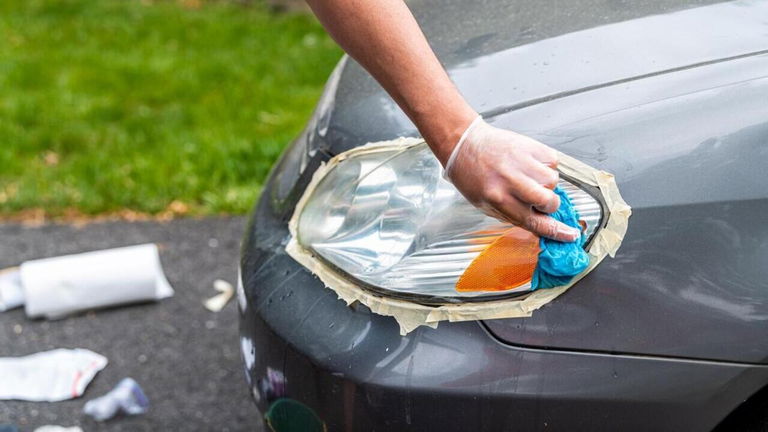 Este truco casero es genial para mantener limpios los faros de tu coche