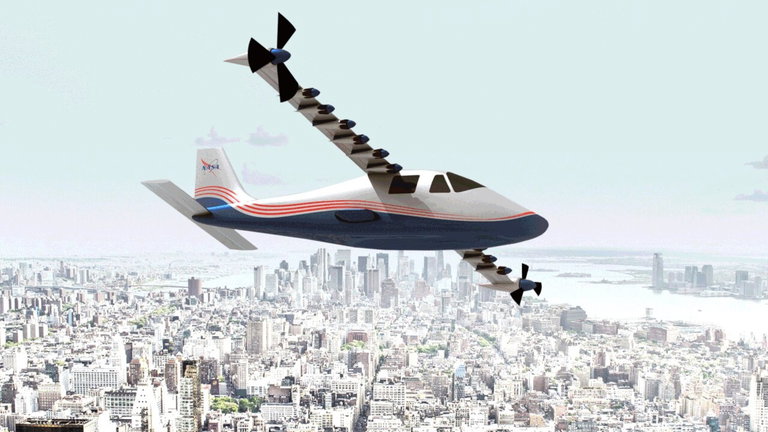 La NASA quiere revolucionar la aviación con su propuesta 100% eléctrica: así es el X-57 Maxwell