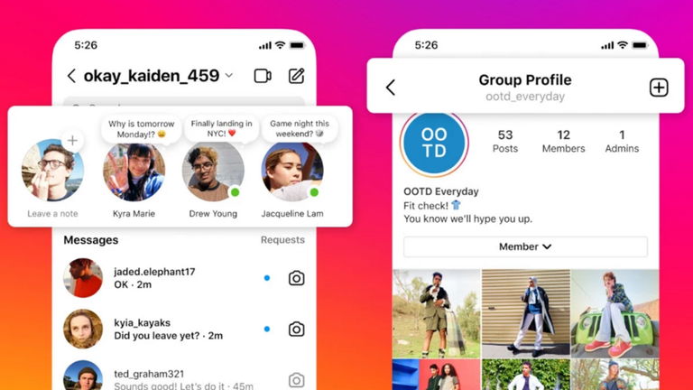 Qué son las nuevas notas de Instagram y cómo funcionan