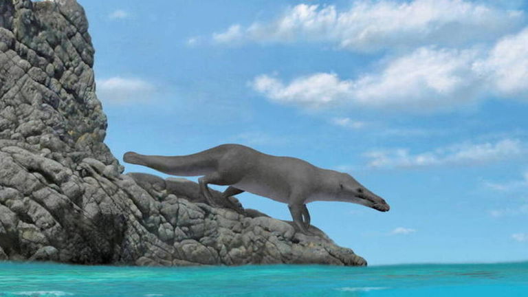 Así era el "Dios de la Muerte", una ballena prehistórica de cuatro patas que era letal dentro y fuera del agua