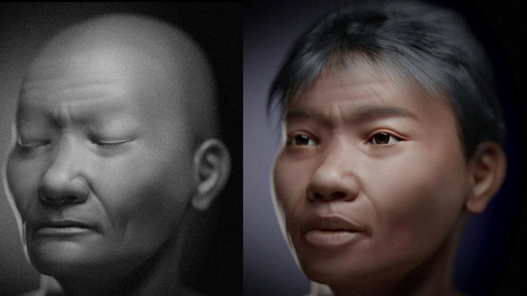 Él es Suzu, un hombre que vivió hace casi 10.000 años y que ahora vuelve a abrir los ojos gracias a la ciencia