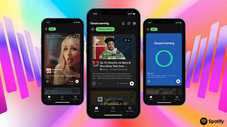 Spotify rediseña por completo su interfaz, y es muy evidente en qué se han inspirado