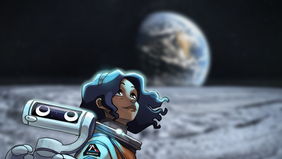 Callie Rodríguez es la primera mujer en pisar la Luna y la NASA te ...