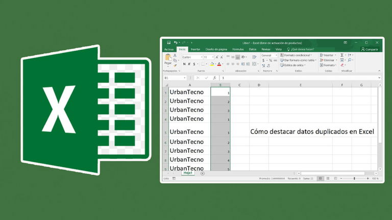 Cómo destacar datos duplicados en Excel