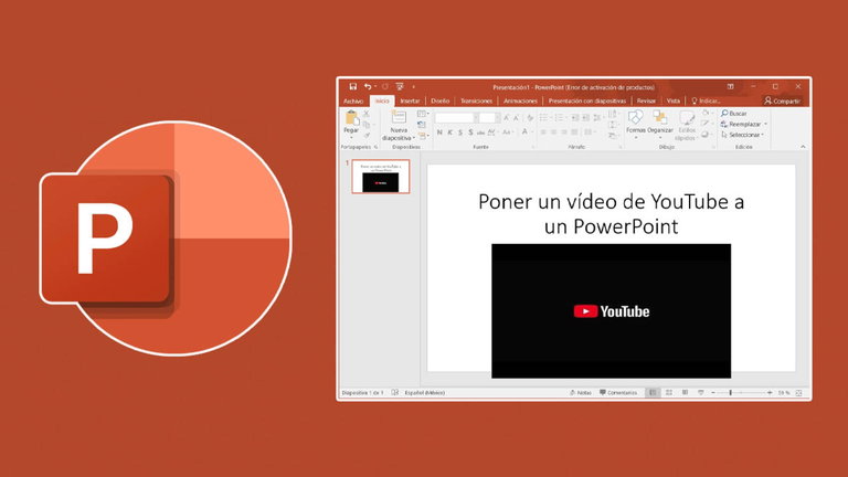 Cómo poner un vídeo de Youtube a un PowerPoint