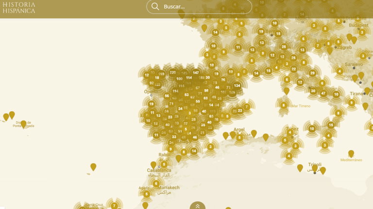 Este mapa interactivo es una radiografía increíble de la historia de España: lo tiene todo