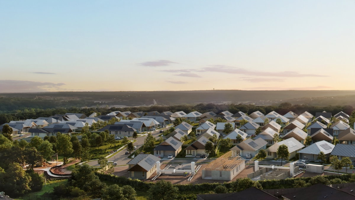Un barrio fabricado en 3D: así es el proyecto Genesis Collection