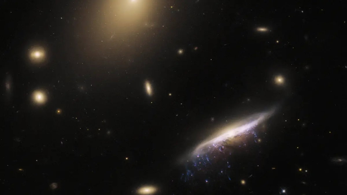 El telescopio Hubble de la NASA muestra al mundo una sorprendente ...