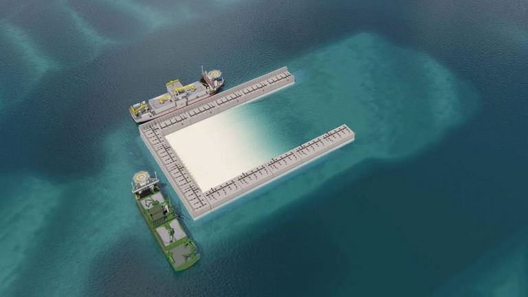 Los paneles y molinos no son suficiente: comienza la creación de islas de energía, y esta será la primera