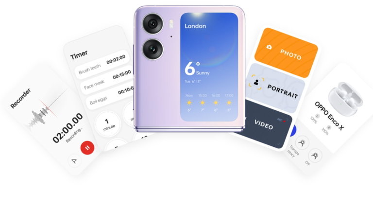 OPPO Find N2 Flip: las 3 claves que lo convierten en el mejor plegable tipo concha del mercado