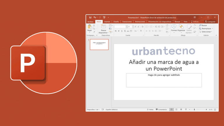 Cómo añadir una marca de agua a un PowerPoint