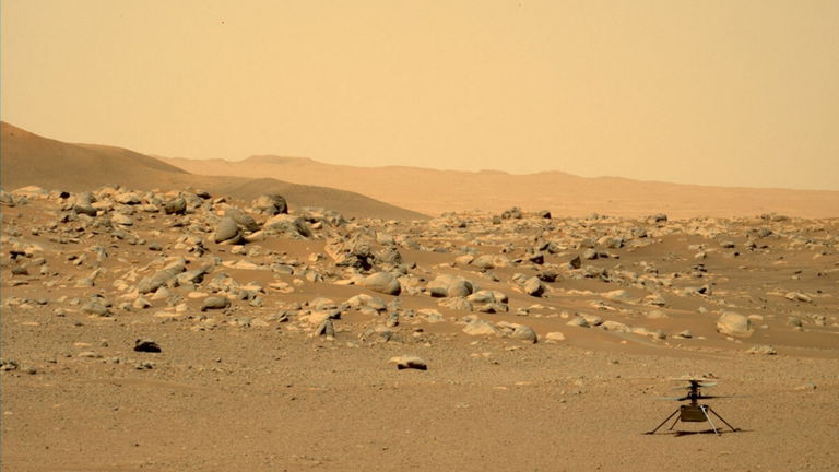 El helicóptero Ingenuity de la NASA hace historia en su último aterrizaje