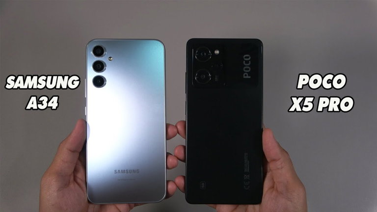 ¿El mejor gama media? Samsung Galaxy A34 5G vs POCO X5 Pro 5G