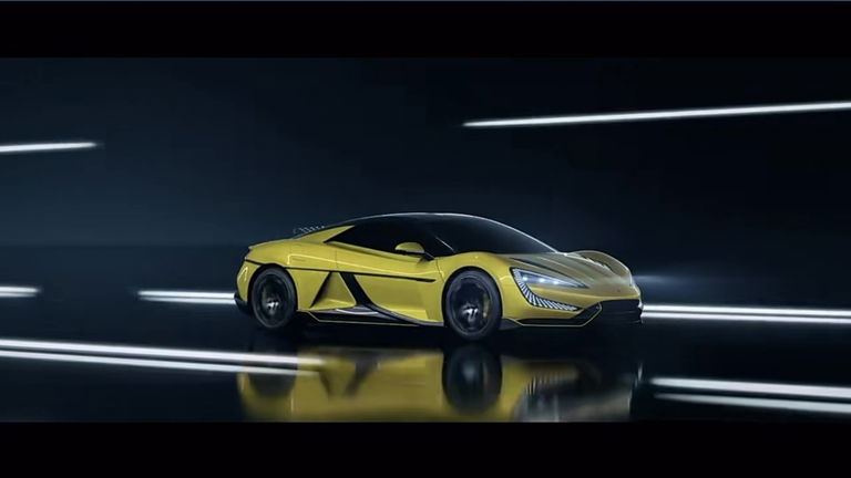 Este deportivo eléctrico tiene una cualidad muy interesante: puede conducirse con solo tres ruedas