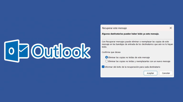 Cómo recuperar un correo electrónico enviado en Outlook