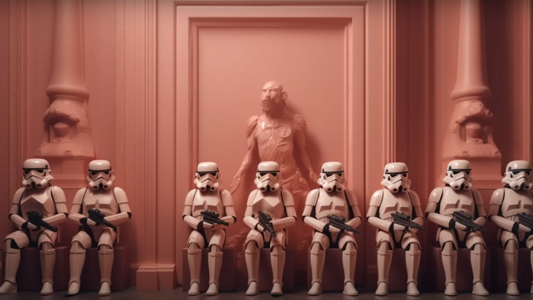 Este tráiler de Star Wars está creado por una IA y nos muestra un universo con stormtroopers rosas