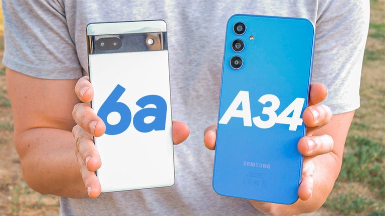 Pixel 6a vs Samsung Galaxy A34 5G: ¿cuál es el mejor móvil de 400 euros?