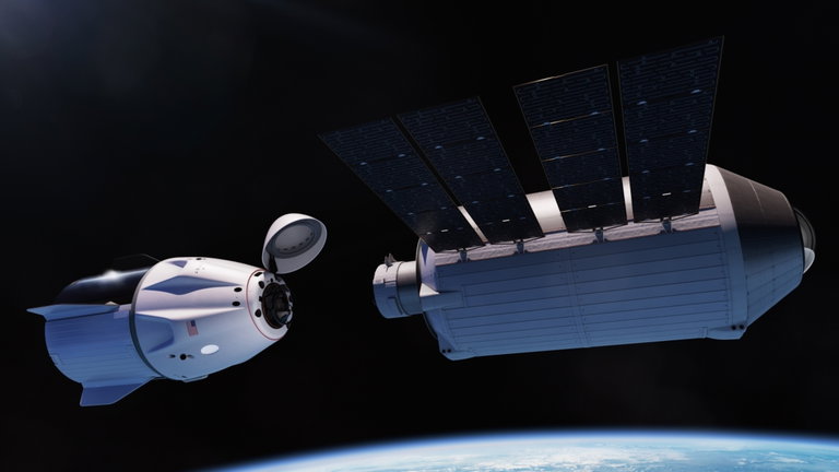 SpaceX se unirá a Vast para lanzar la primera estación espacial privada a la órbita de la Tierra