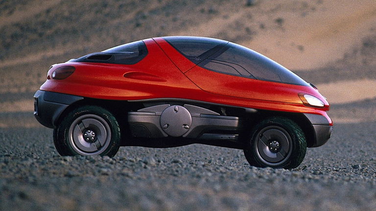 El asombroso "Mapache" de Renault, un coche anfibio de 1992 que nos dejó a todos muy confundidos