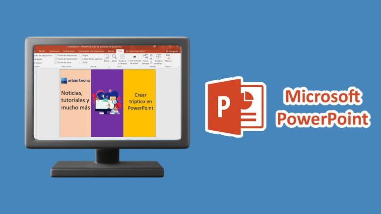 Cómo hacer un tríptico en PowerPoint