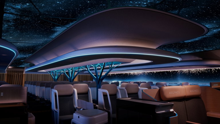 Airbus quiere enseñarte el cielo mientras vuelas: así es el concepto que une IA y cabinas de cristal