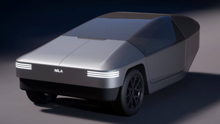El coche más bizarro que has visto: este modelo está impreso en 3D, no necesita conductor y tiene tres ruedas