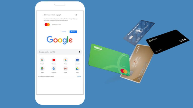 Cómo eliminar una tarjeta bancaria de tu cuenta de Google