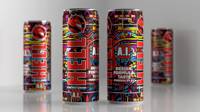'HELL A.I.' es la bebida energética que ha sido creada por una IA y el resultado es 'infernal'