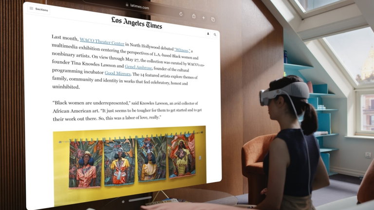 Más secretos de las Apple Vision Pro son desvelados en la nueva beta de su sistema operativo