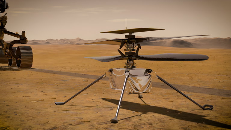 La NASA vuelve a tener contacto con el helicóptero Ingenuity, después de 9 semanas de silencio